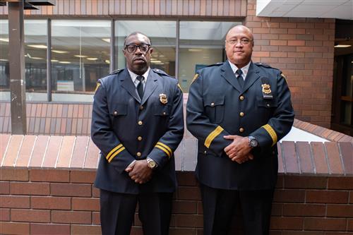 Deputy Chief Dodson & Captain Morris  